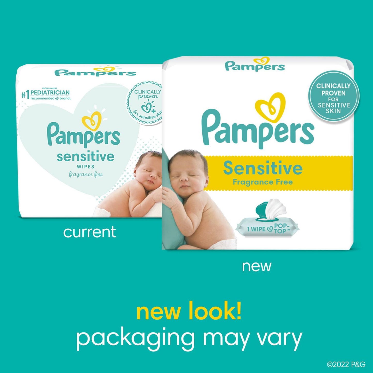 Pampers Sensitive Baby Wipes