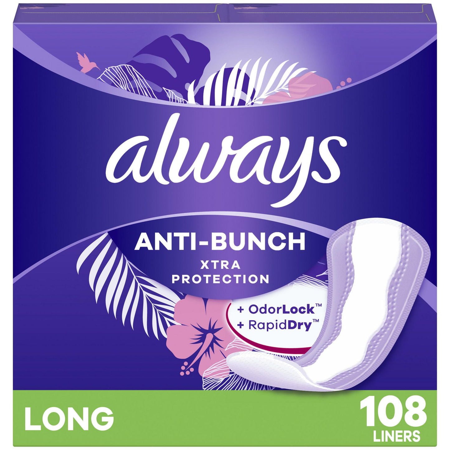 Always Anti-Bunch Xtra Protection Daily Liners