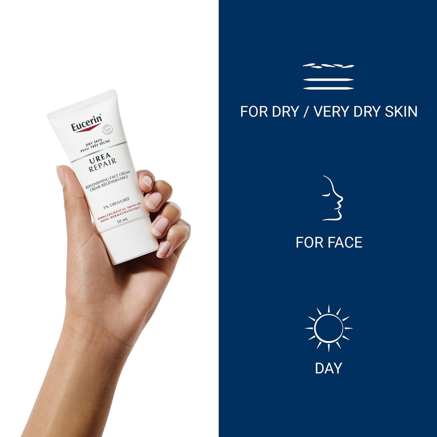 Eucerin Replenishing Face Creme Day 5% Urea