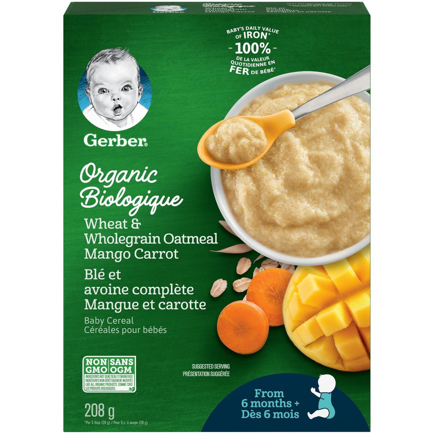 Gerber Organic Baby Cereal