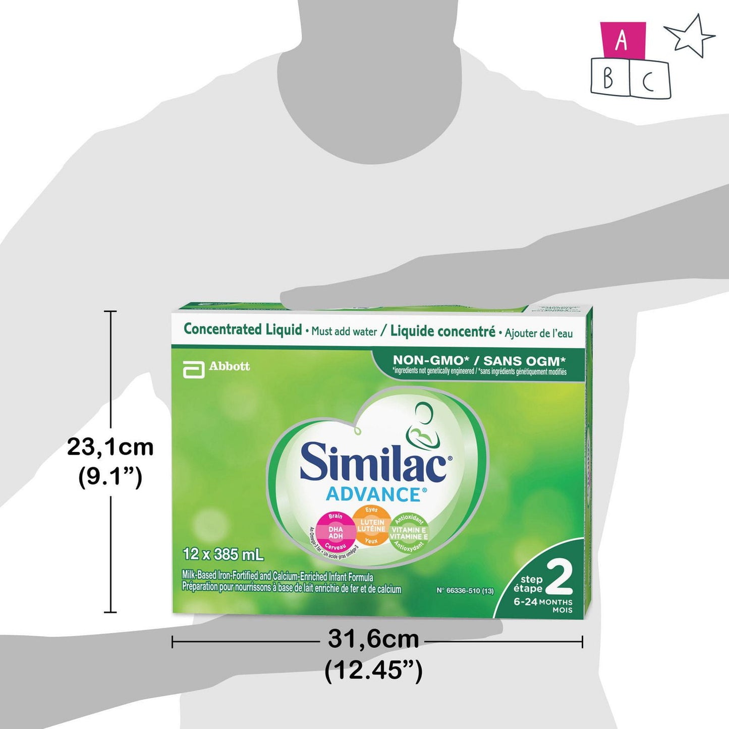 Similac Advance Infant Formula Concentrated Liquid Cans