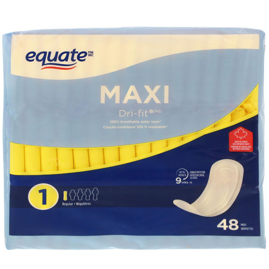 Equate Maxi Pads