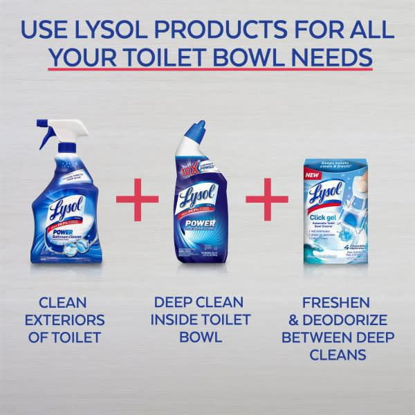 Lysol® Click Gel Toilet Bowl Cleaner