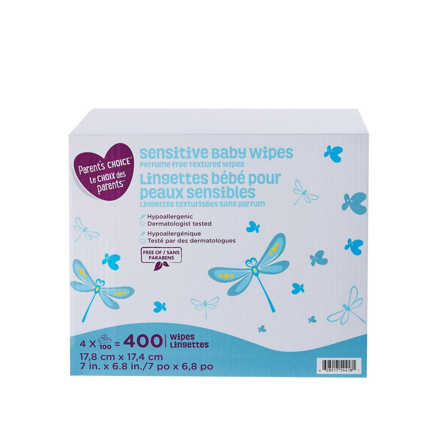 Parent's Choice Sensitive Textured Baby Wipes