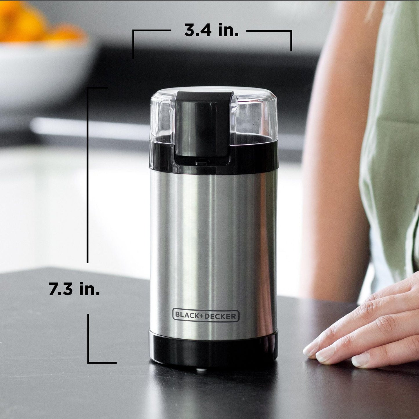 Black+Decker Coffee & Spice Grinder with Easy Touch