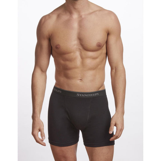 Stanfield's Men's Premium 100% Cotton Boxer Brief Underwear