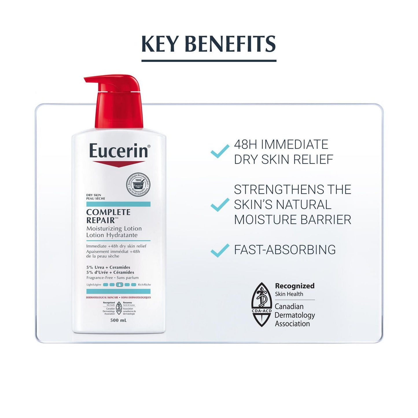 Eucerin Complete Repair Moisturizing Lotion