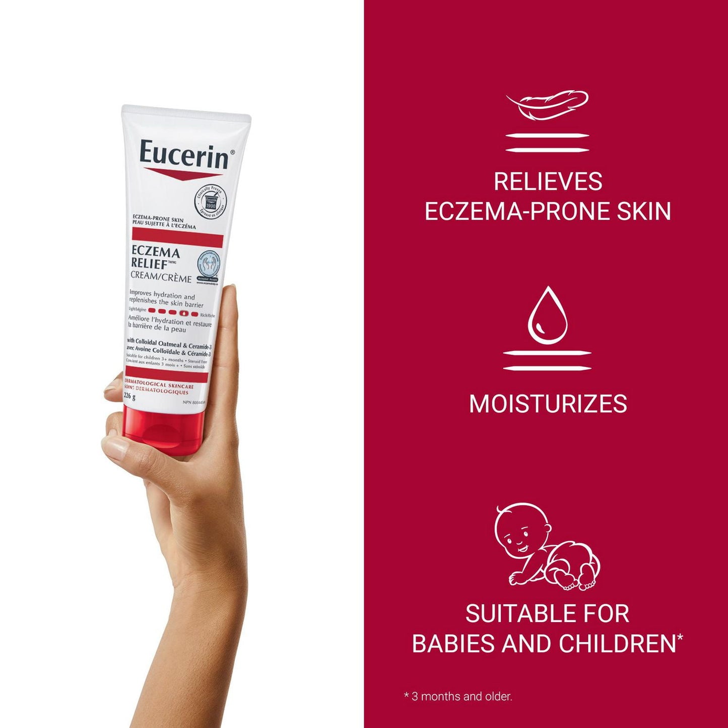 Eucerin Eczema Relief Moisturizing Body Cream