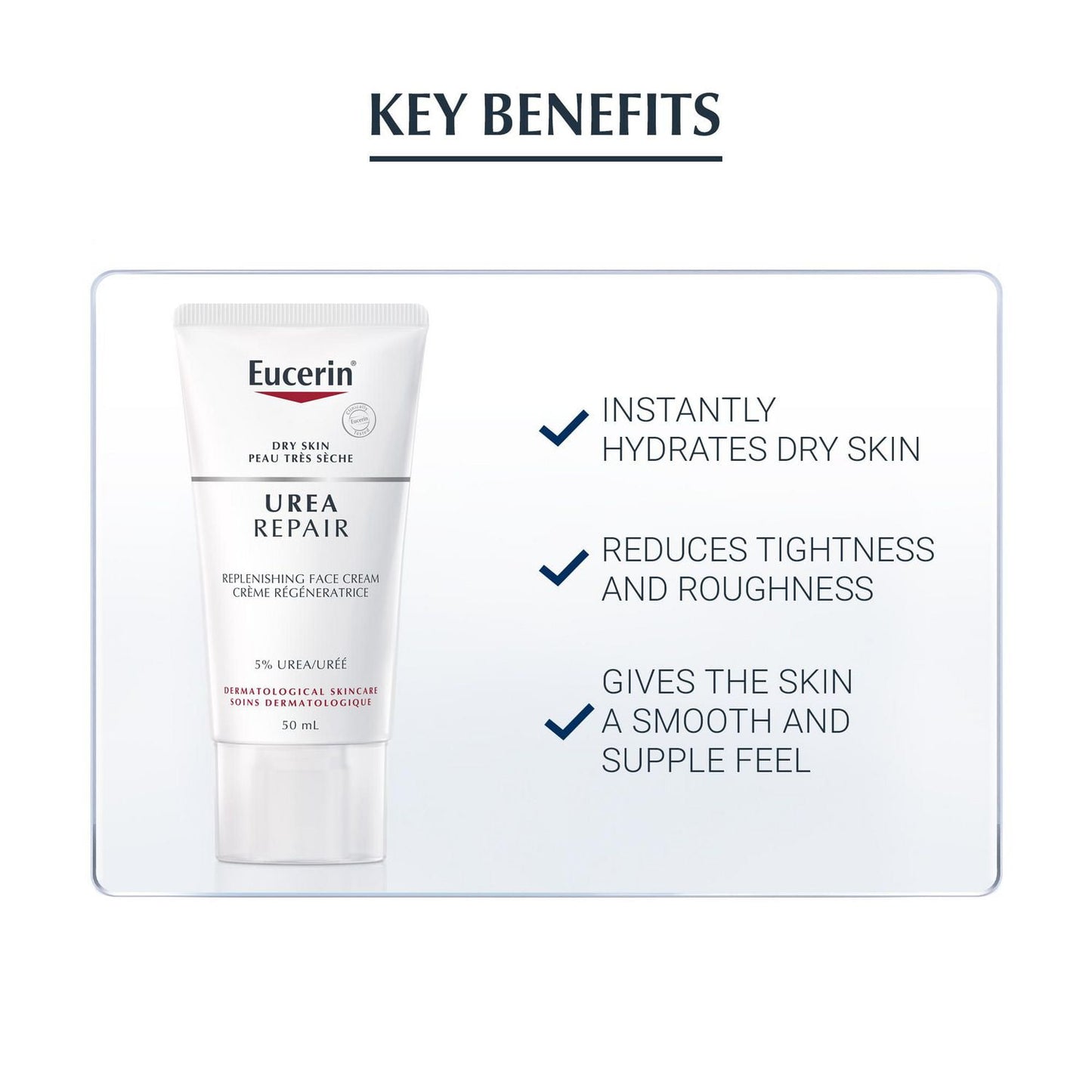 Eucerin Replenishing Face Creme Day 5% Urea