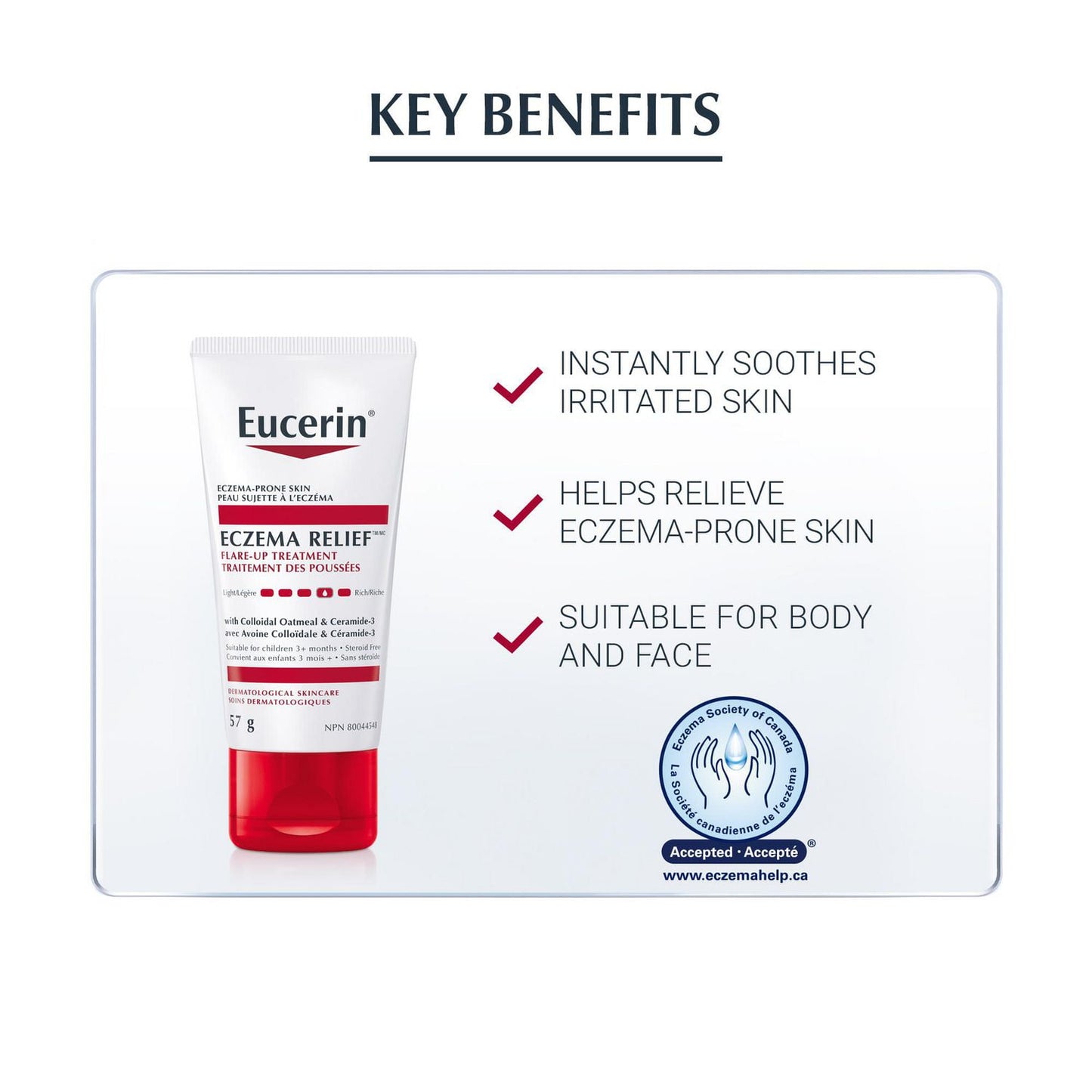 Eucerin Eczema Relief Flare-up Treatment