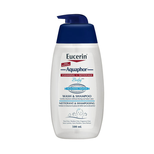 Eucerin Aquaphor Baby Wash & Shampoo