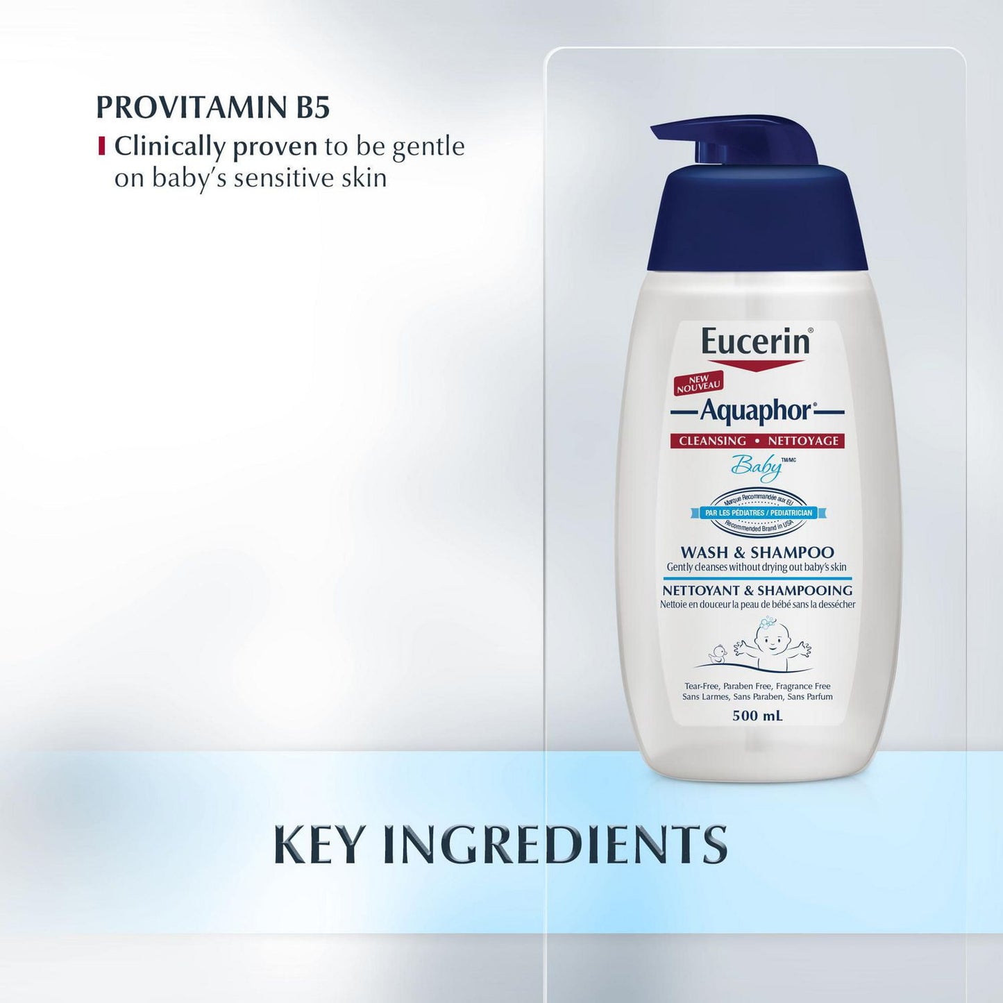 Eucerin Aquaphor Baby Wash & Shampoo