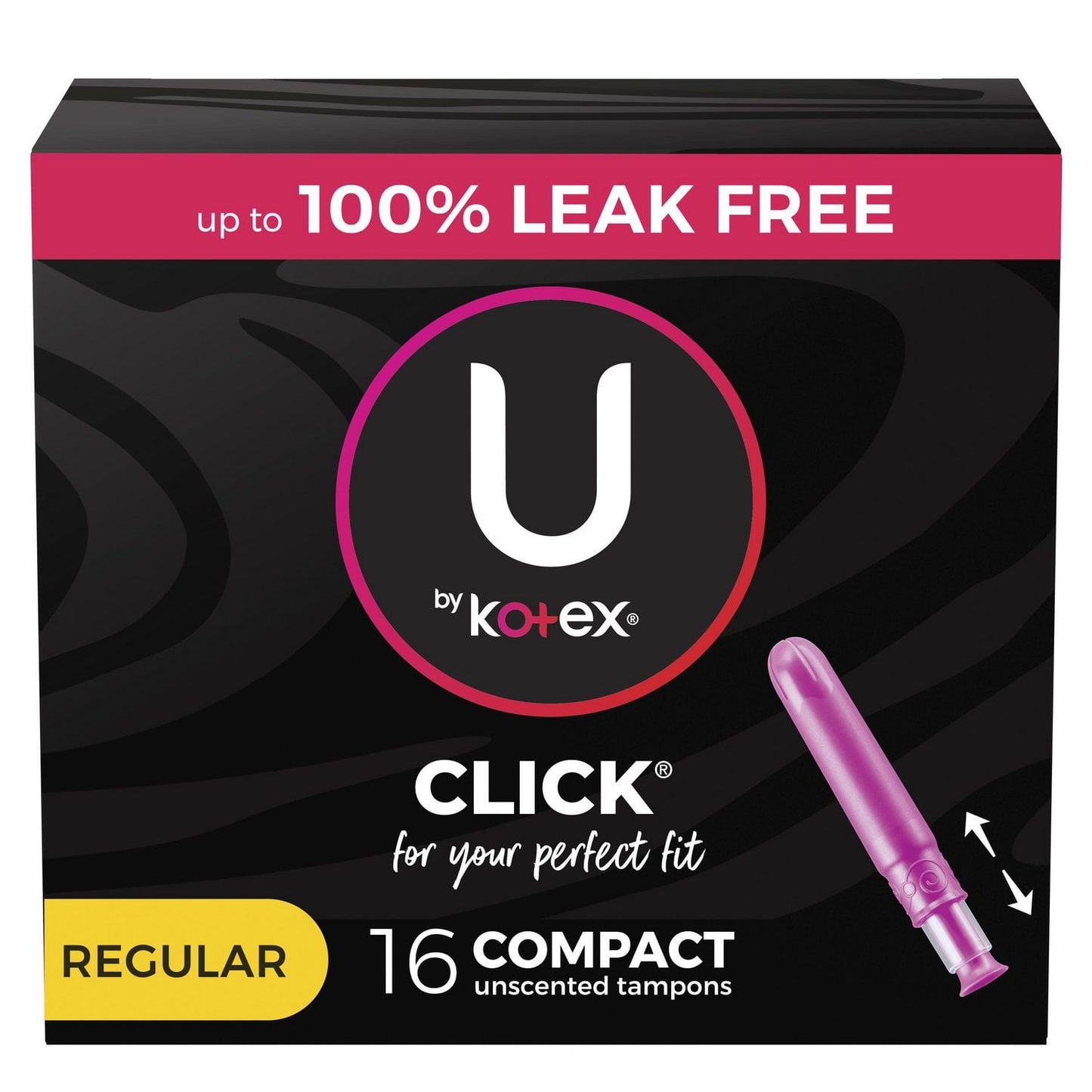 U by Kotex Click Compact Tampons