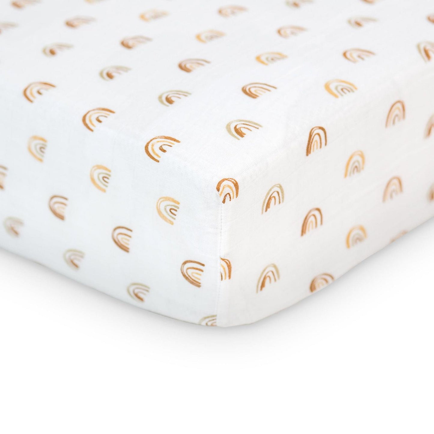 Lulujo Boho Collection Cotton Muslin Crib Sheet