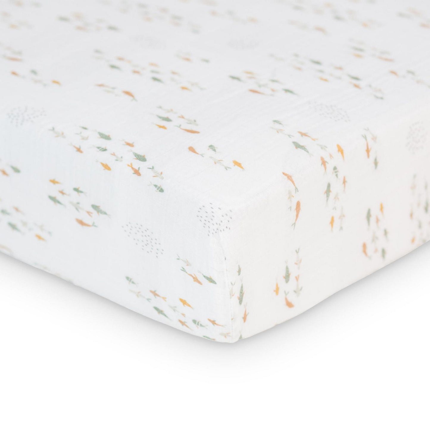 Lulujo Boho Collection Cotton Muslin Crib Sheet