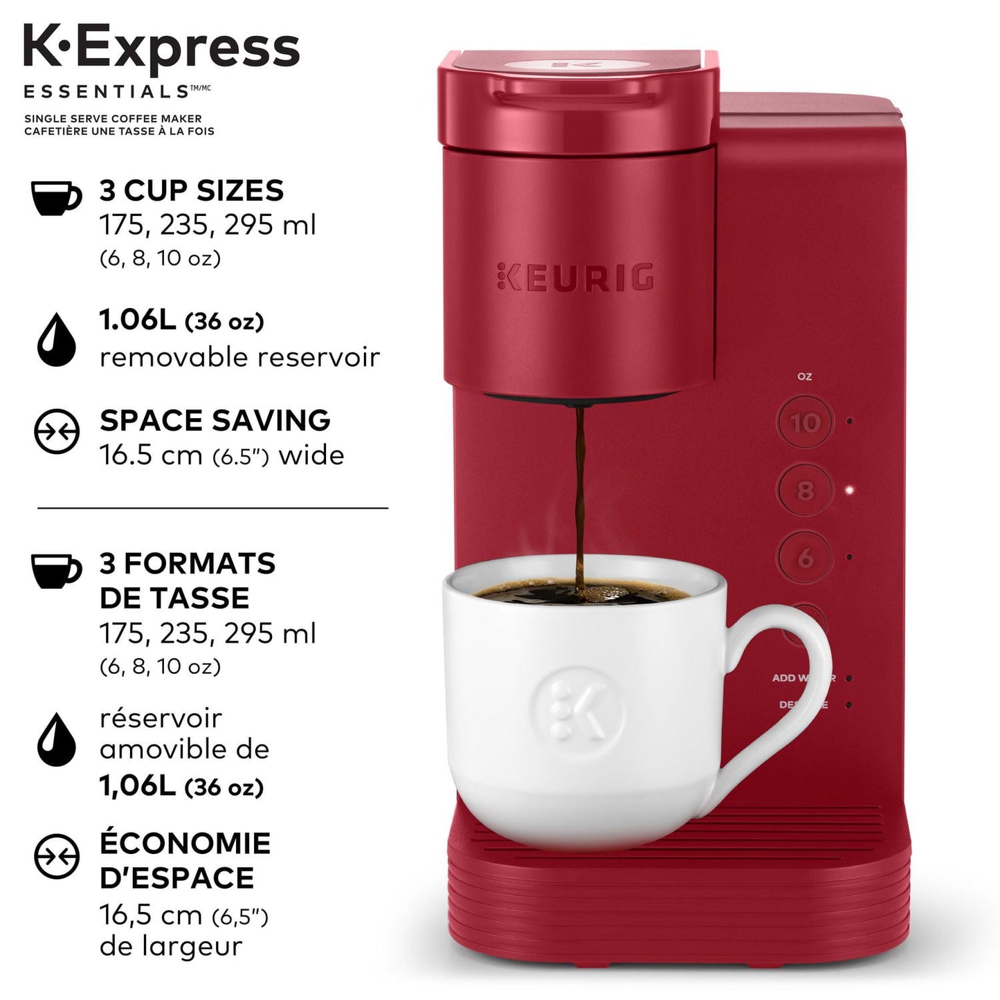 Keurig K-Express Essentials Single Serve Coffee Maker