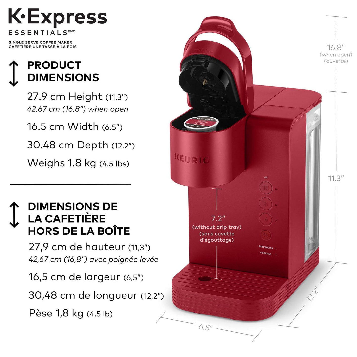 Keurig K-Express Essentials Single Serve Coffee Maker