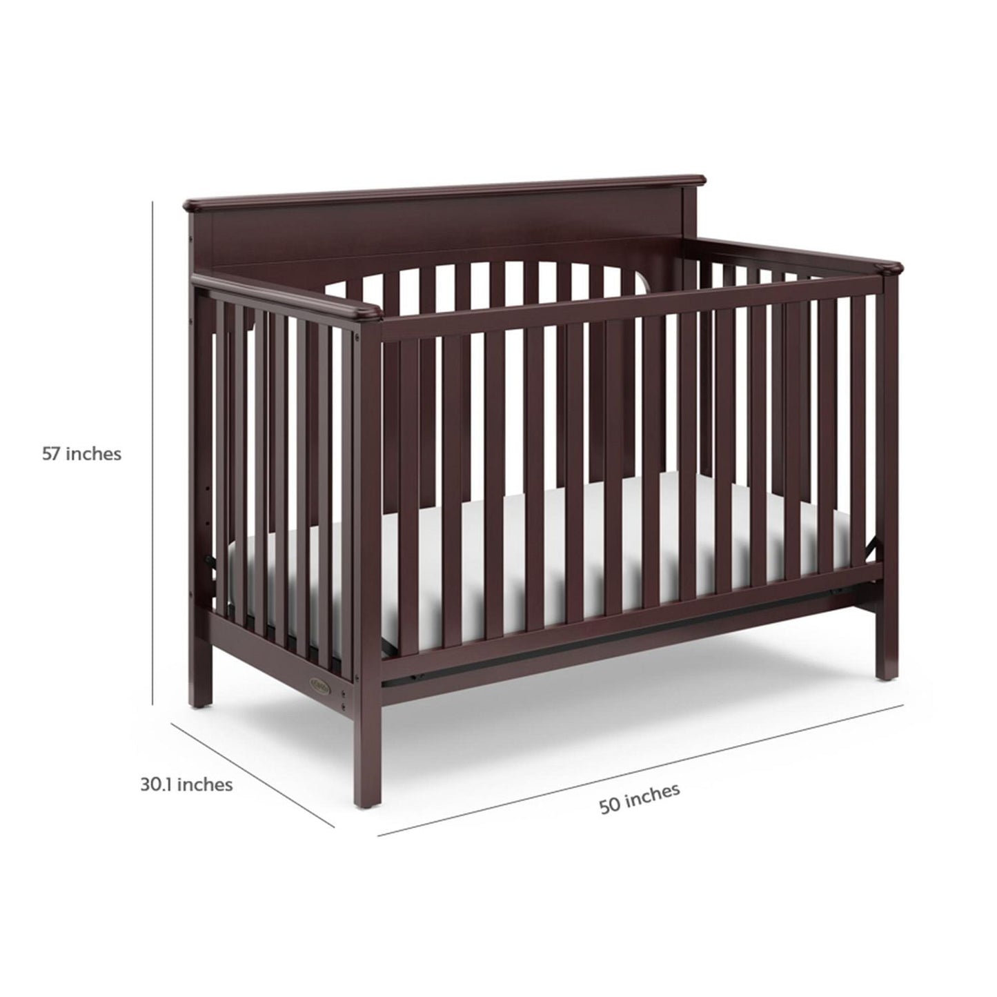 Graco Lauren 5-in-1 Convertible Crib