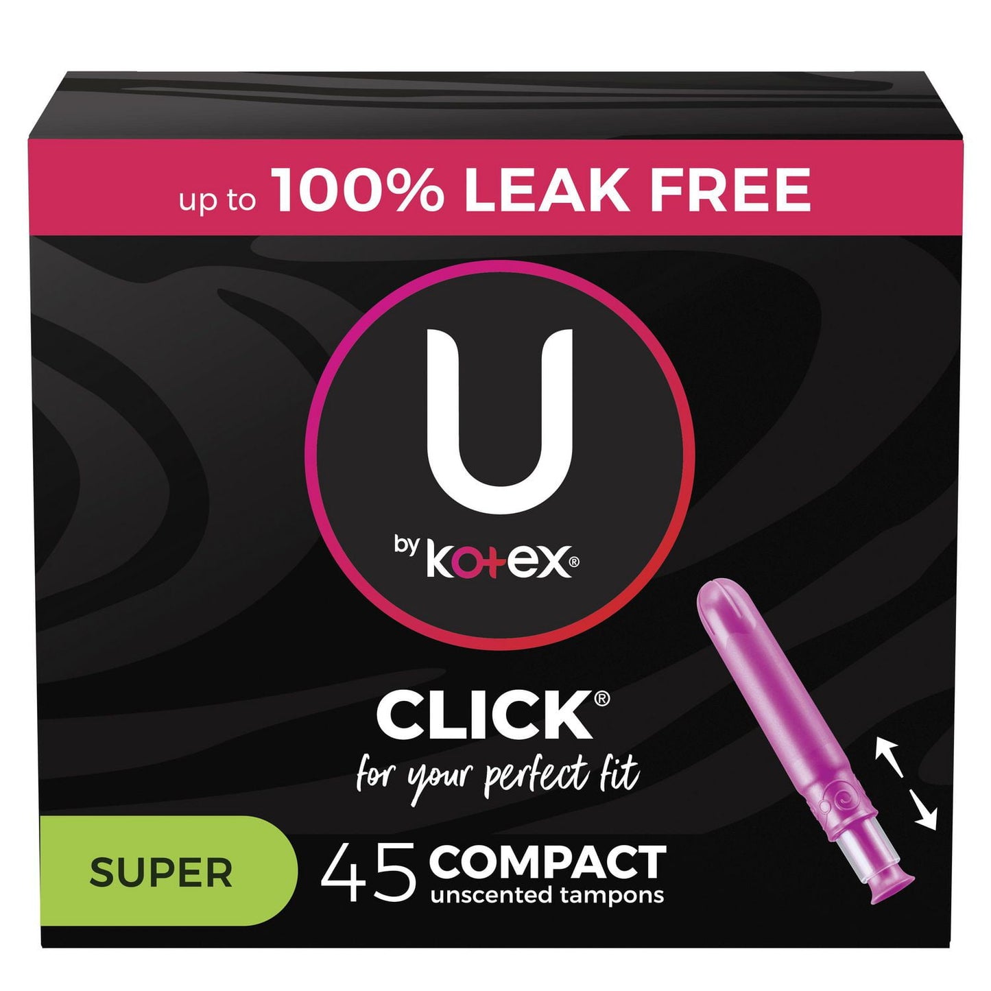 U by Kotex Click Compact Tampons