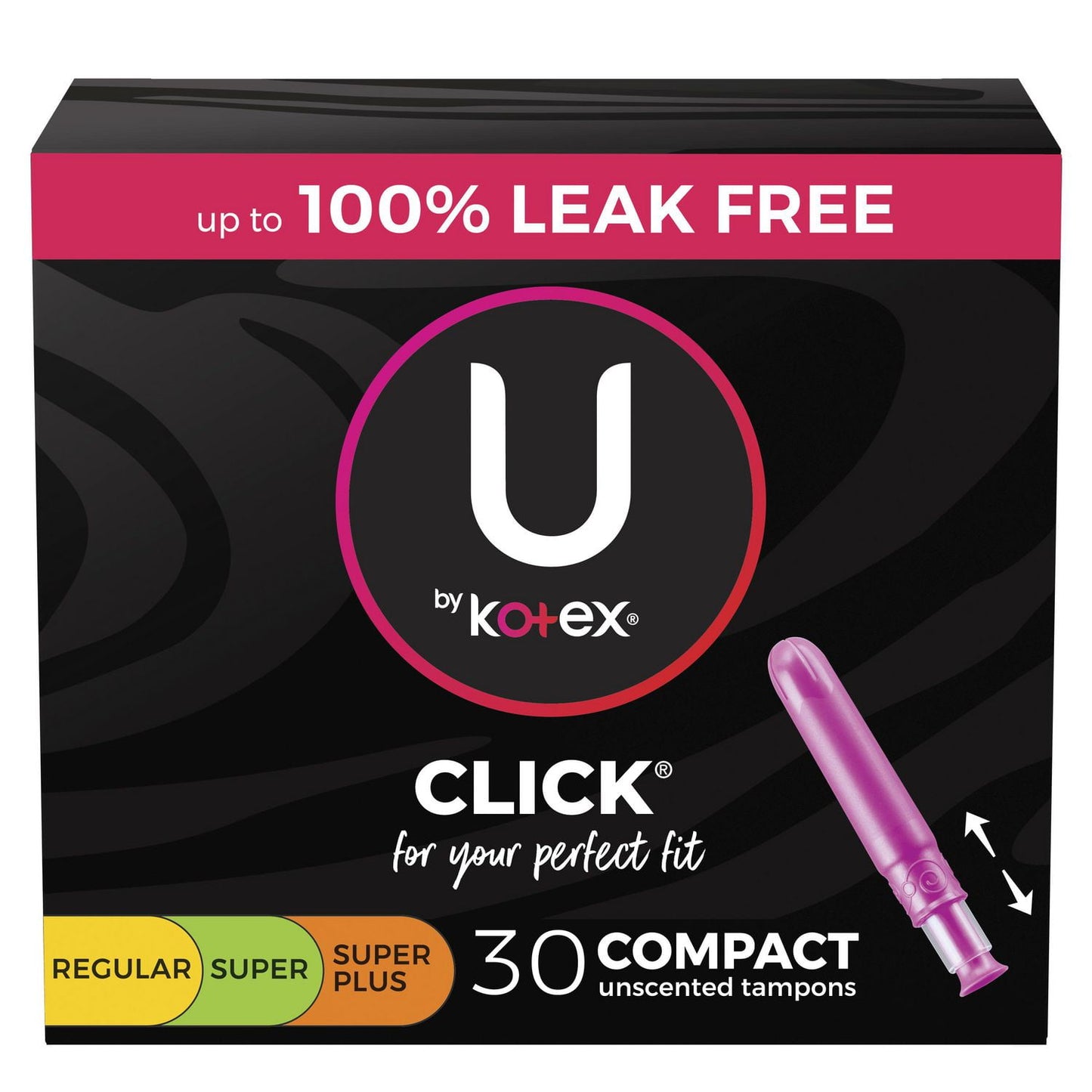 U by Kotex Click Compact Tampons