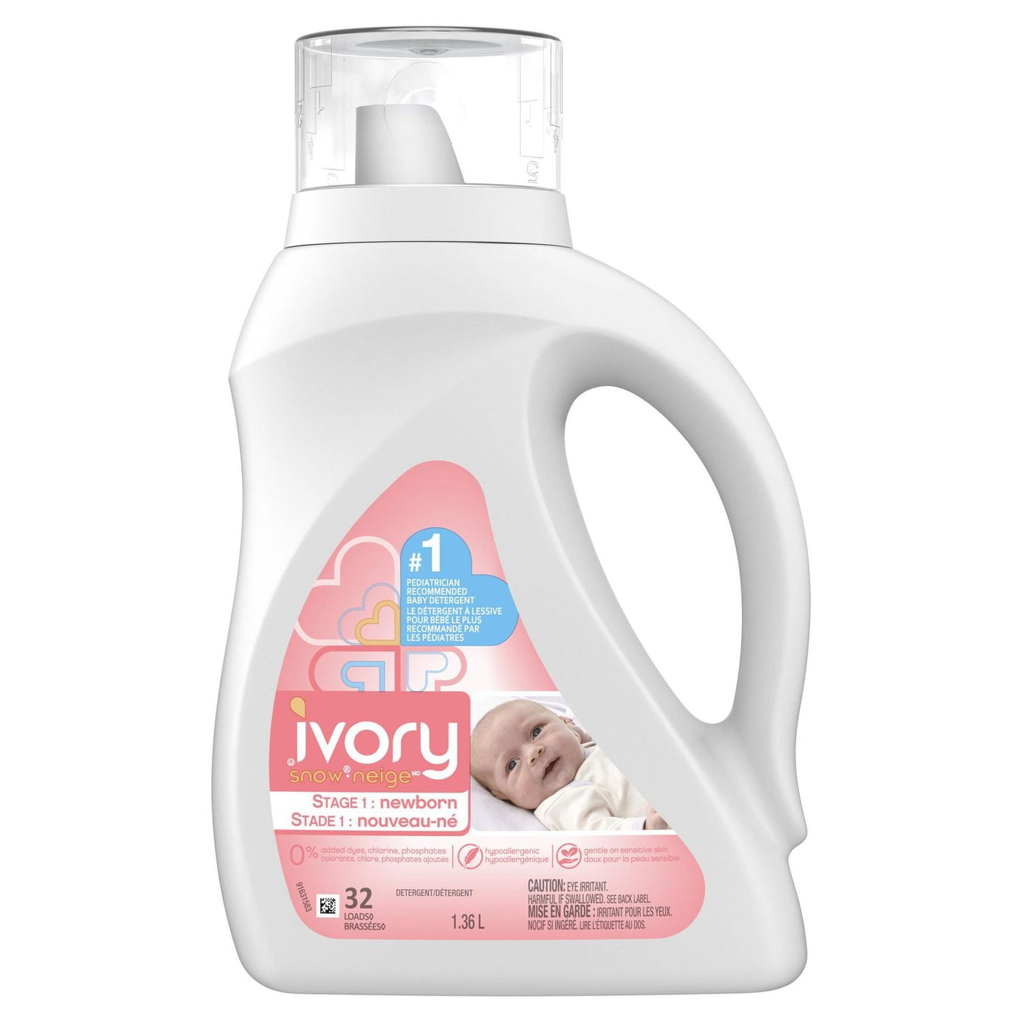 Ivory Snow Newborn Liquid Laundry Detergent