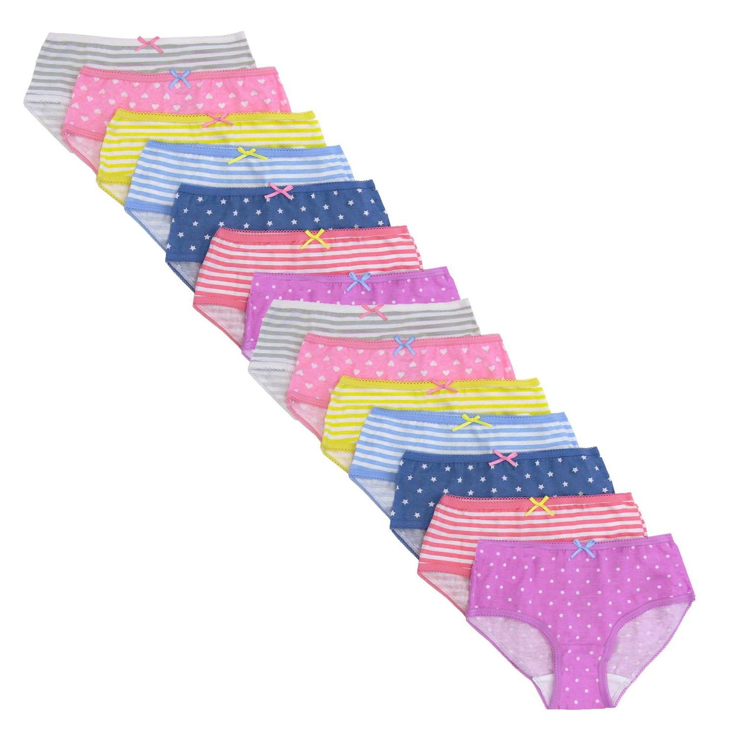 George Girls' Cotton Briefs