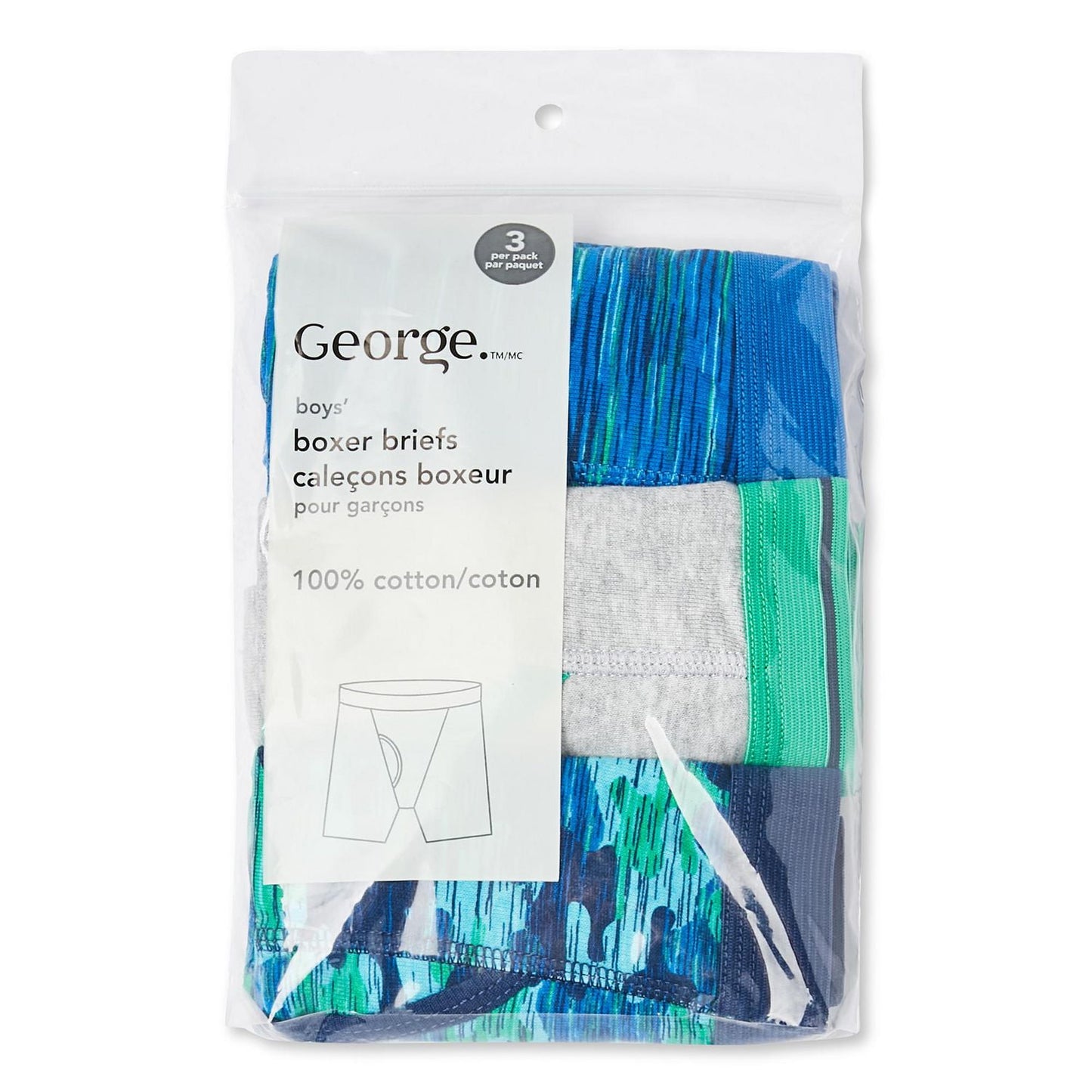 George Boys' Boxer Briefs