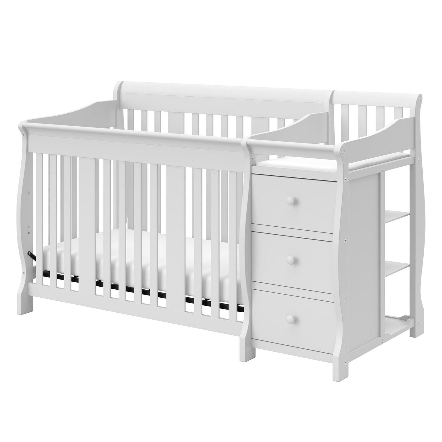 Storkcraft Portofino 5-in-1 Convertible Crib & Changer