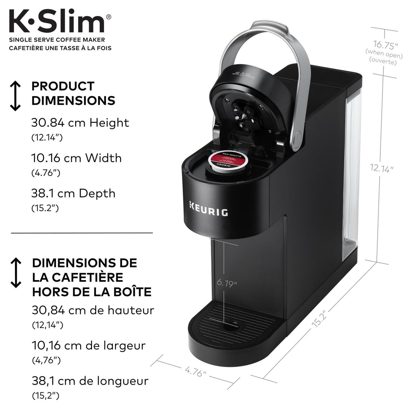 Keurig K-Slim Single Serve Coffee Maker