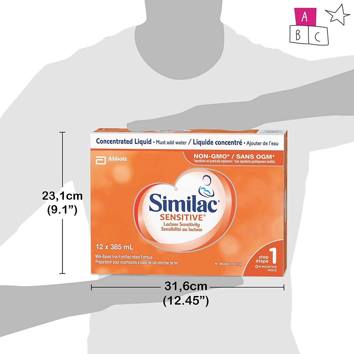 Similac Sensitive Infant Formula Concentrated Liquid Cans