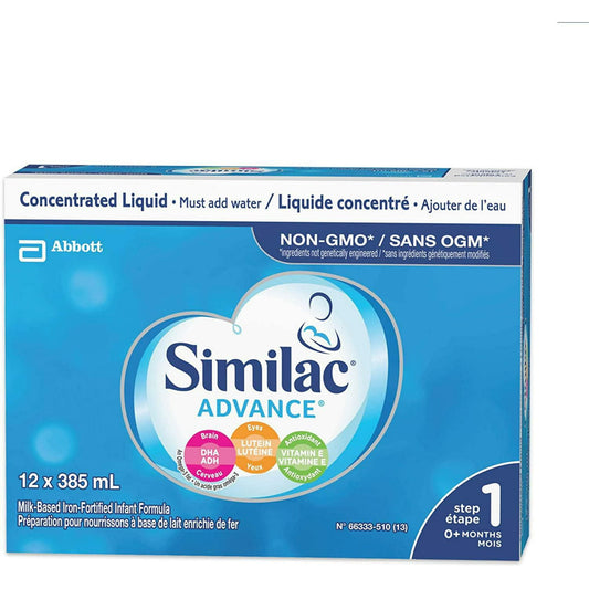 Similac Advance Infant Formula Concentrated Liquid Cans