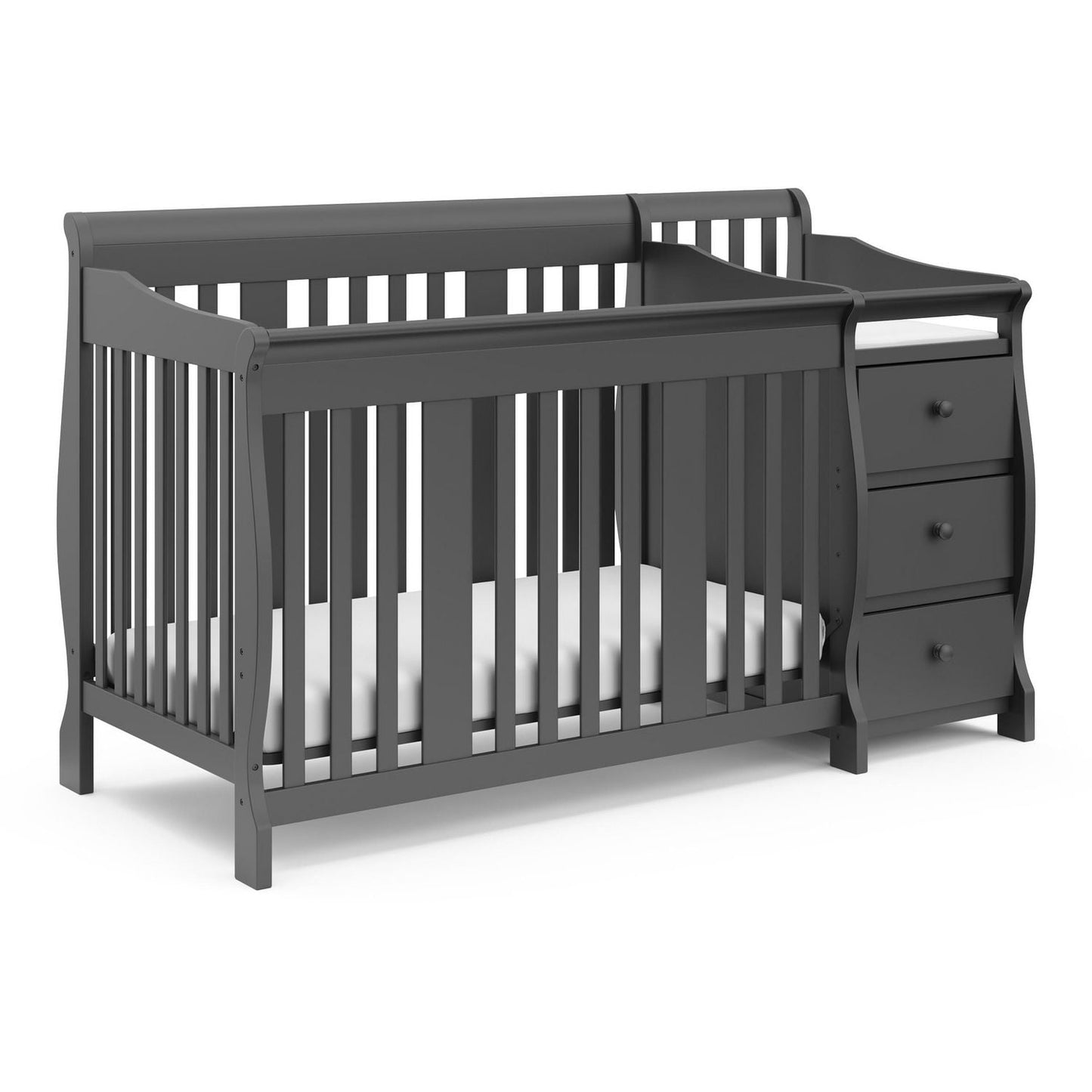 Storkcraft Portofino 5-in-1 Convertible Crib & Changer