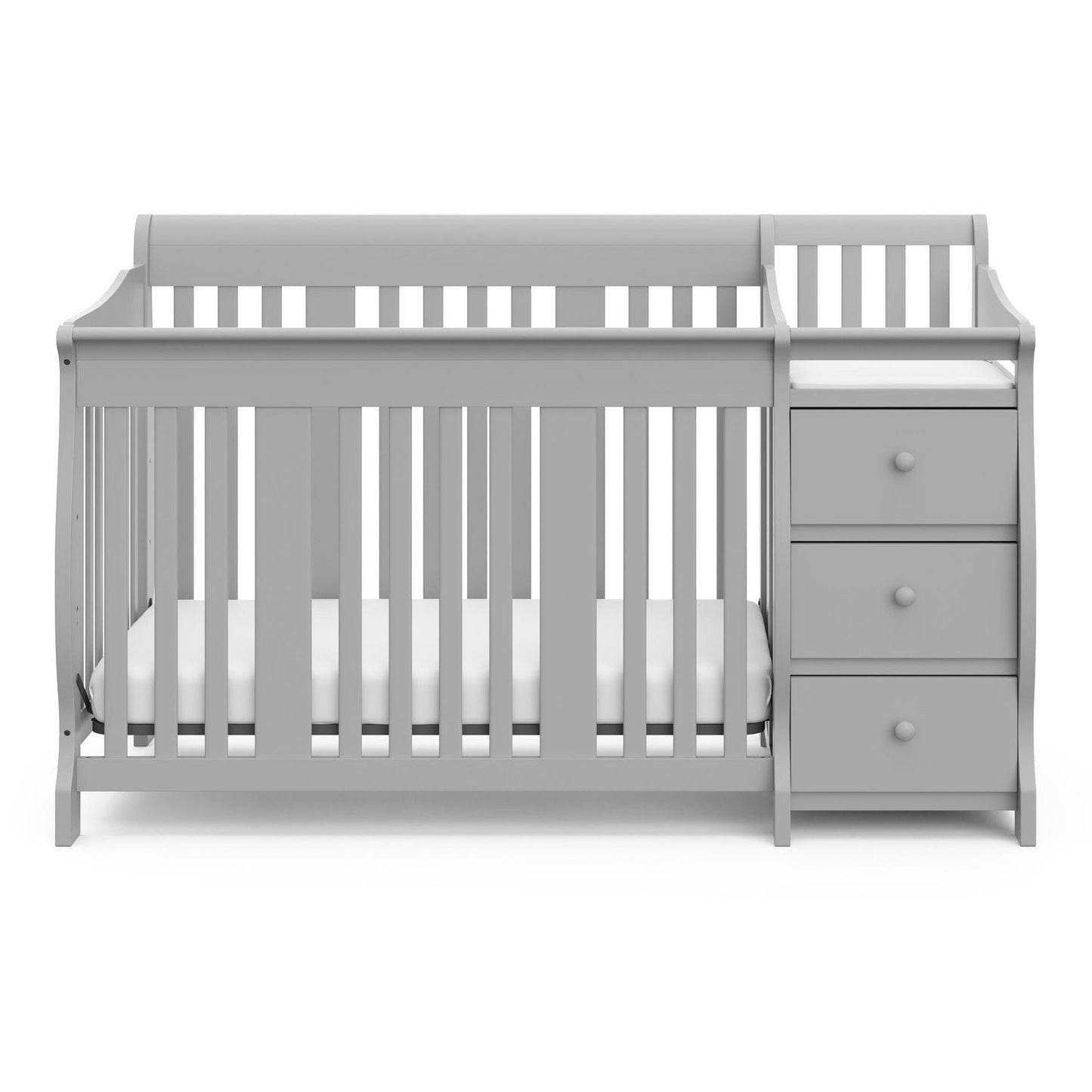 Storkcraft Portofino 5-in-1 Convertible Crib & Changer