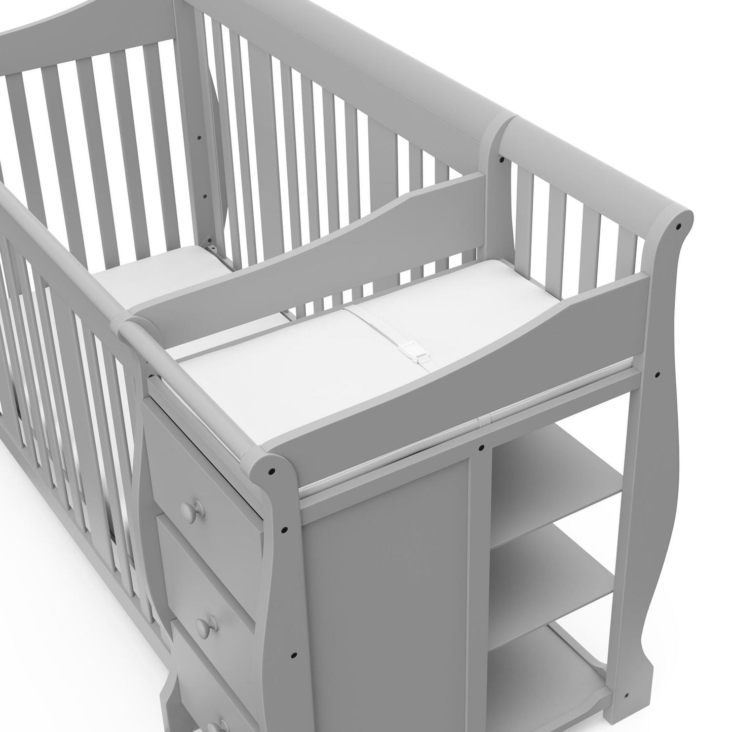 Storkcraft Portofino 5-in-1 Convertible Crib & Changer