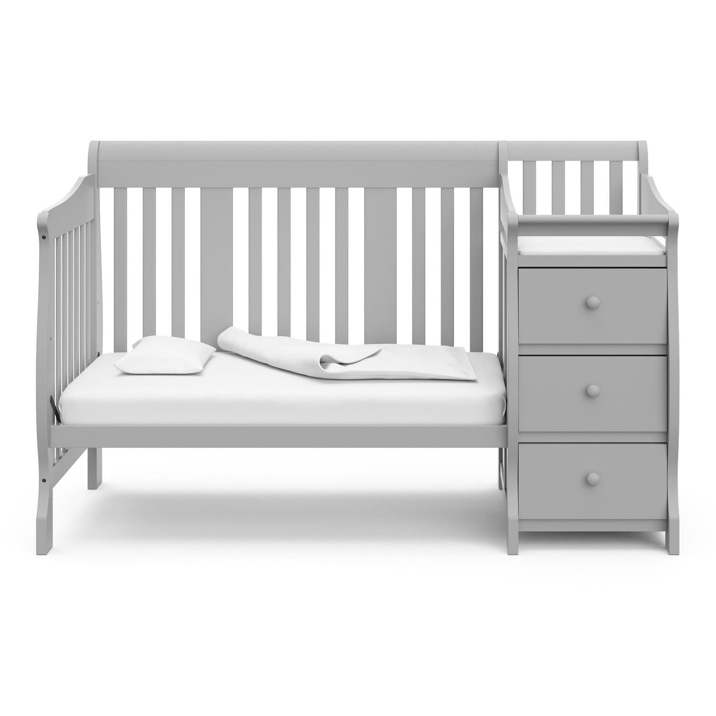 Storkcraft Portofino 5-in-1 Convertible Crib & Changer