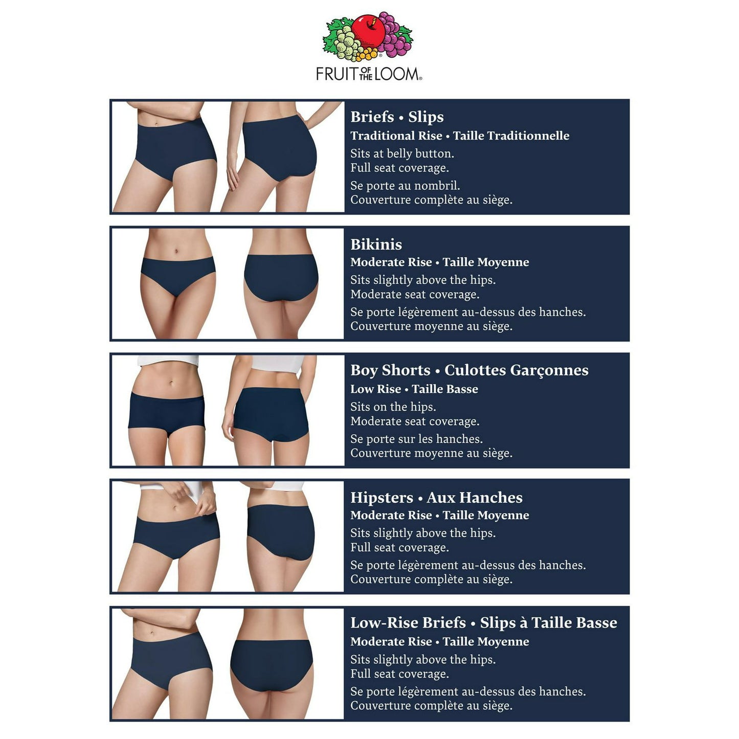 Fruit of the Loom Women's Cotton Briefs