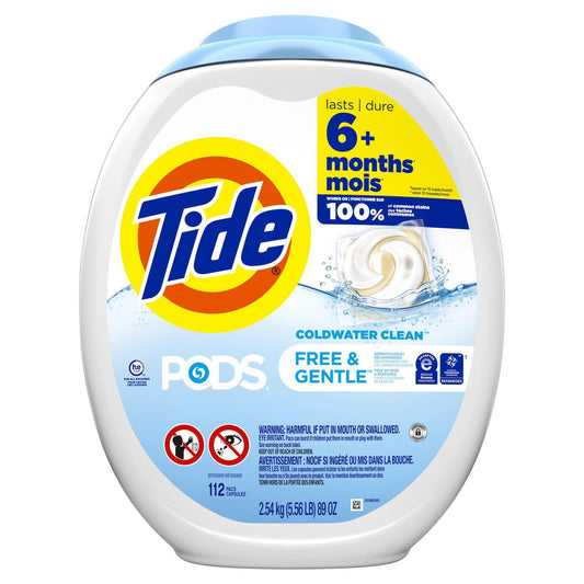 Tide 3-in-1 PODS Free & Gentle