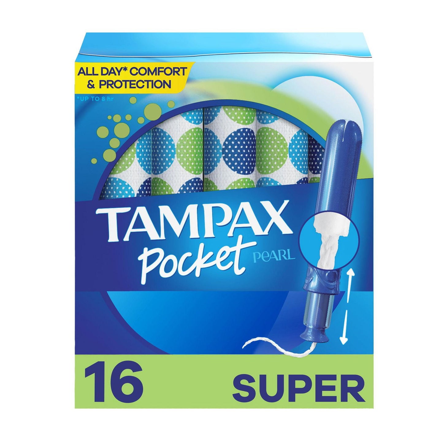 Tampax Pocket Pearl Compact Tampons