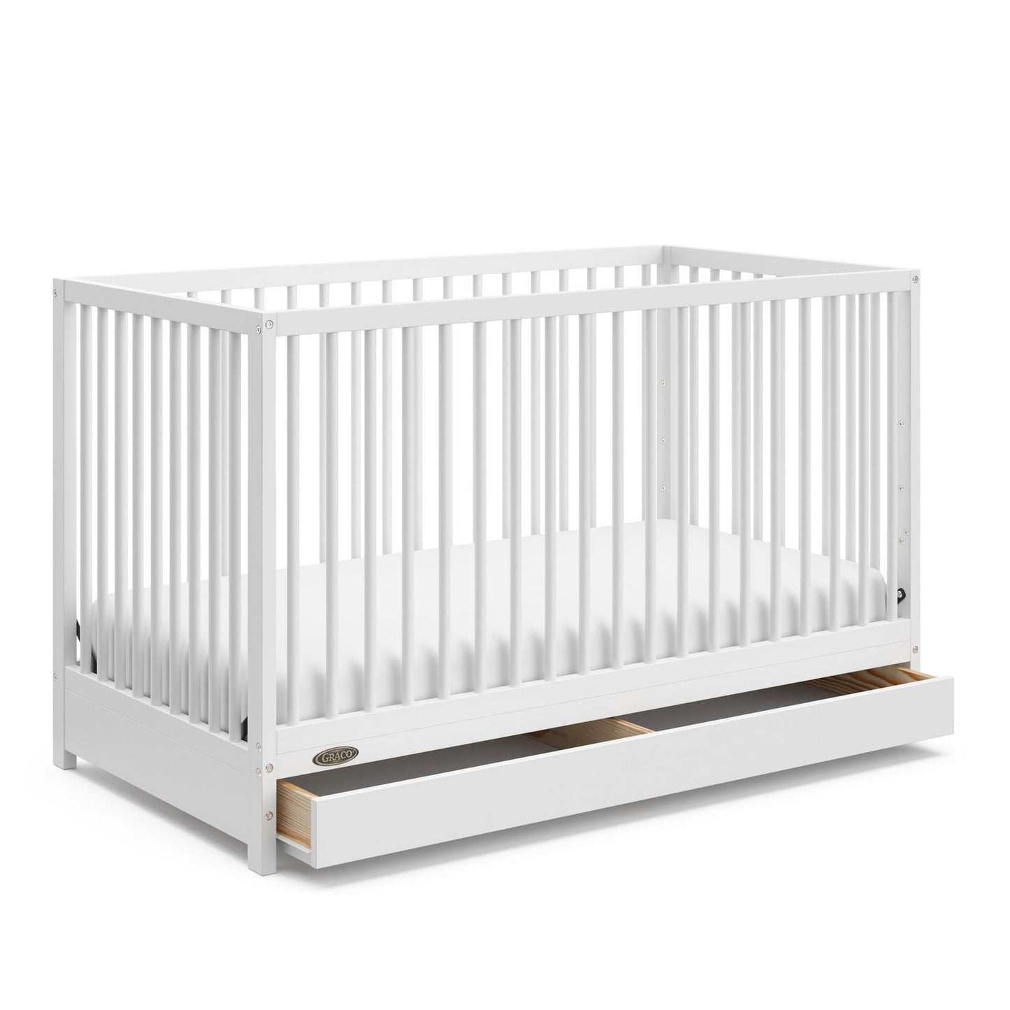 Graco Teddi 5-in-1 Convertible Crib with Drawer