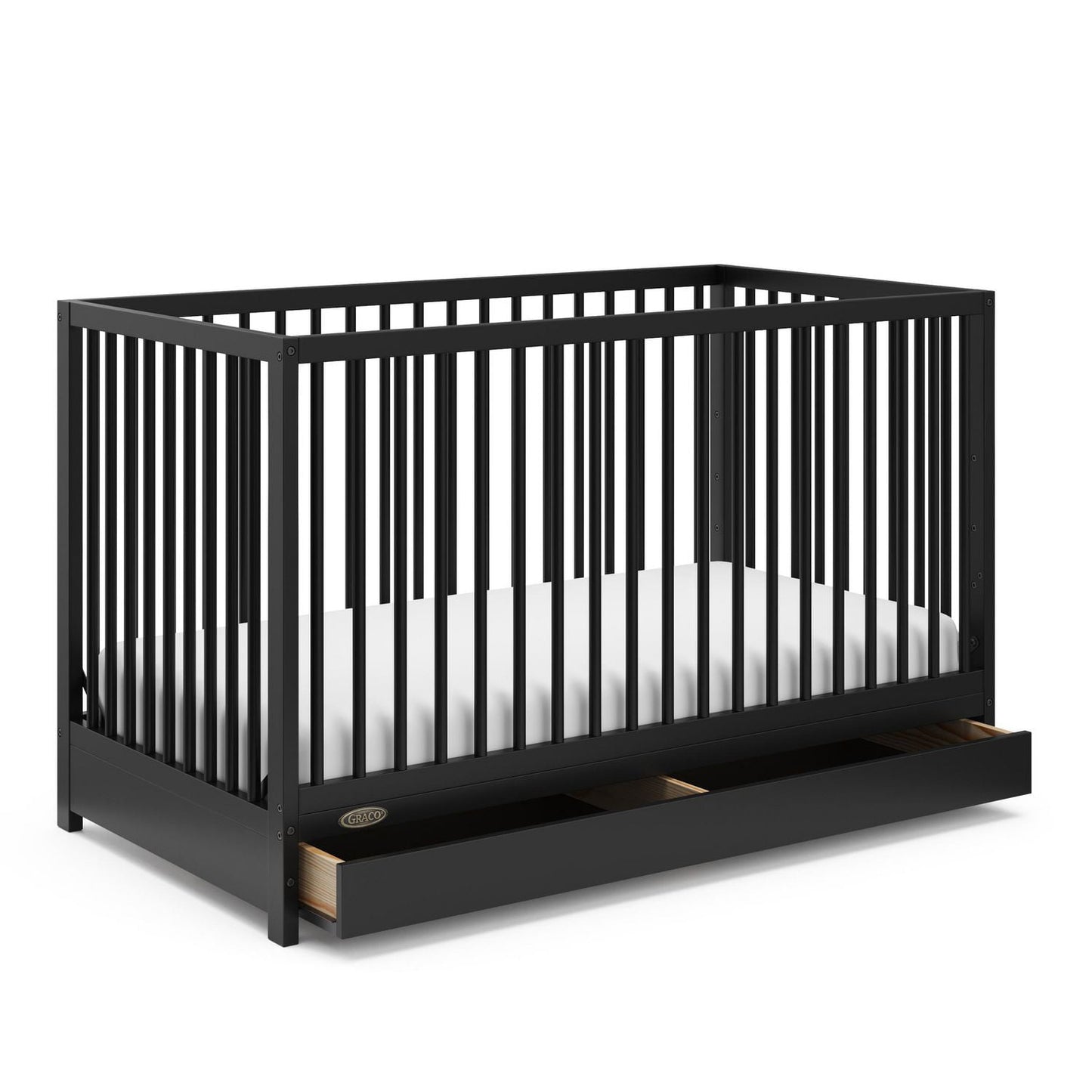 Graco Teddi 5-in-1 Convertible Crib with Drawer