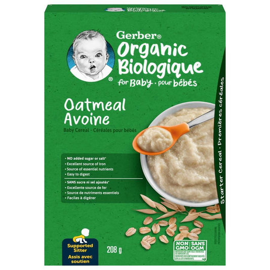 Gerber Organic Baby Cereal