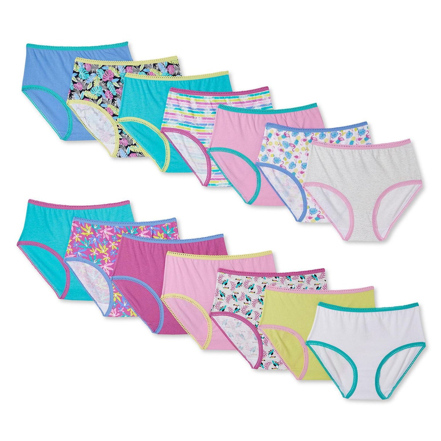 George Girls' Jersey Briefs