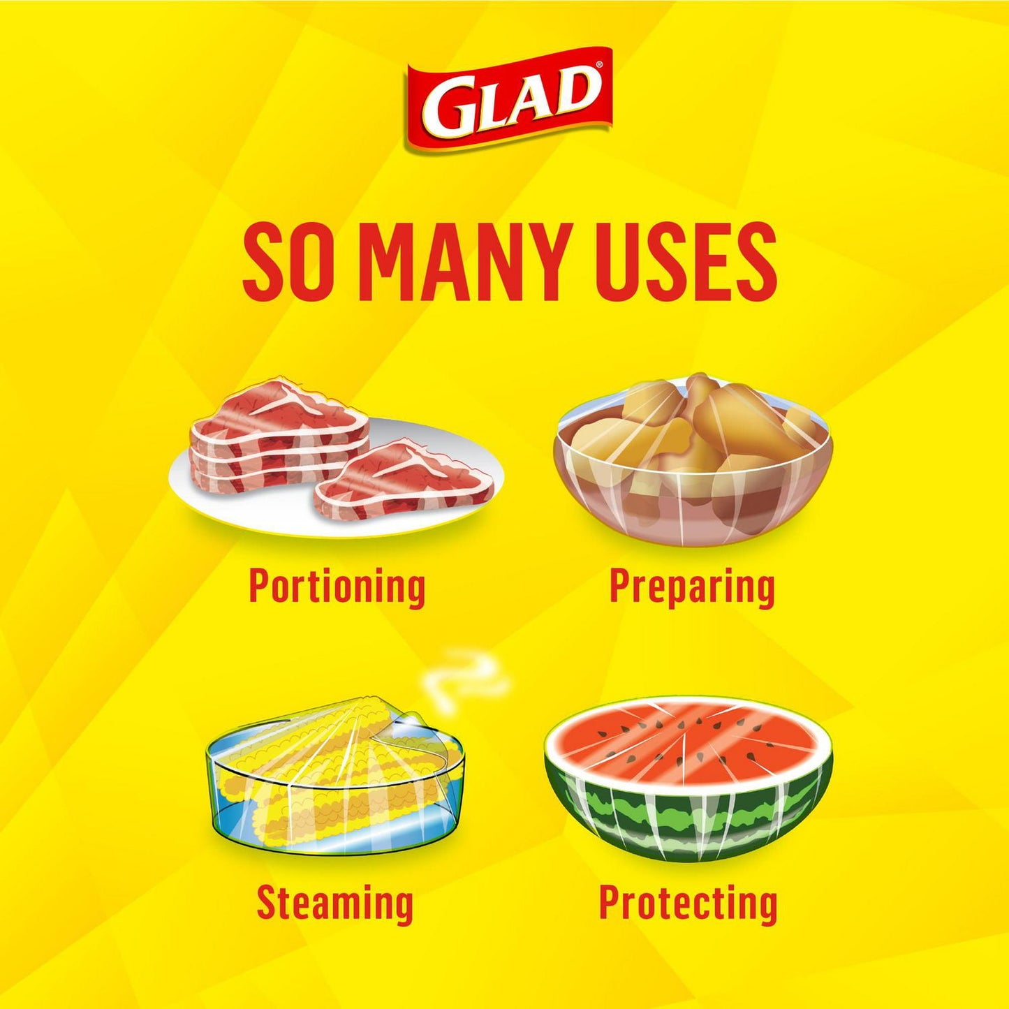 Glad ClingWrap Plastic Wrap