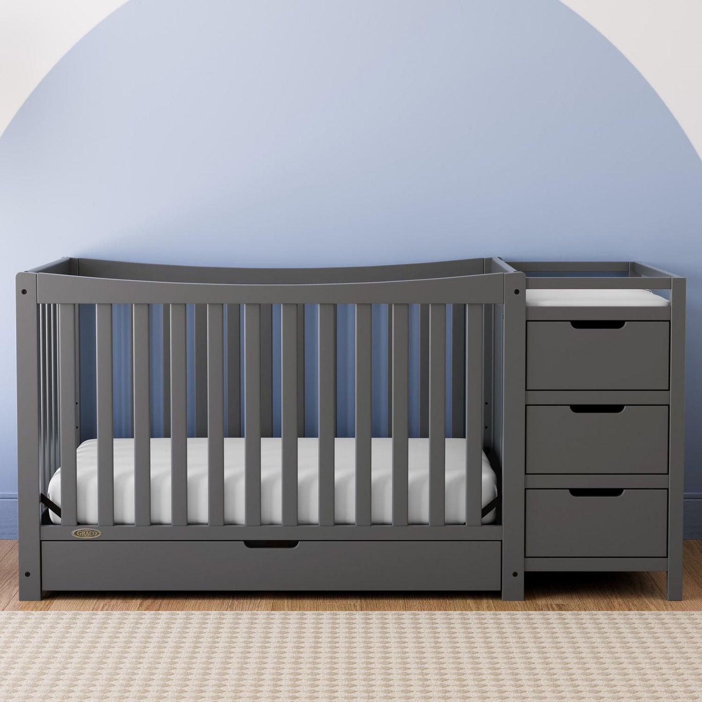 Graco Remi 4-in-1 Convertible Crib and Changer