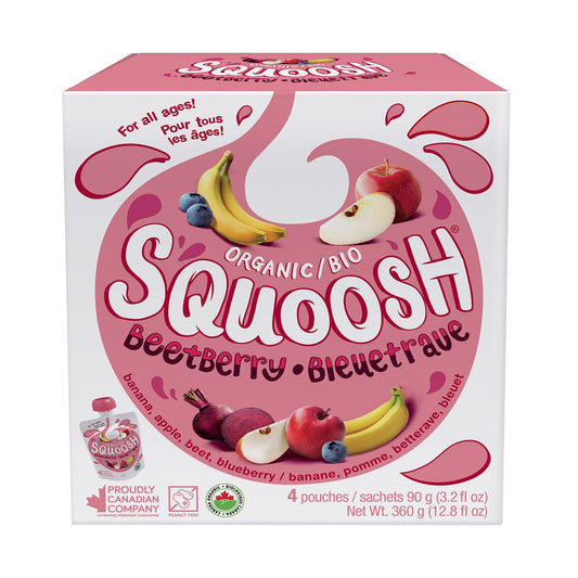 Squoosh Organic Snacks for Kids Purée Pouch