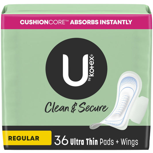 U by Kotex Clean & Secure Ultra Thin Pads