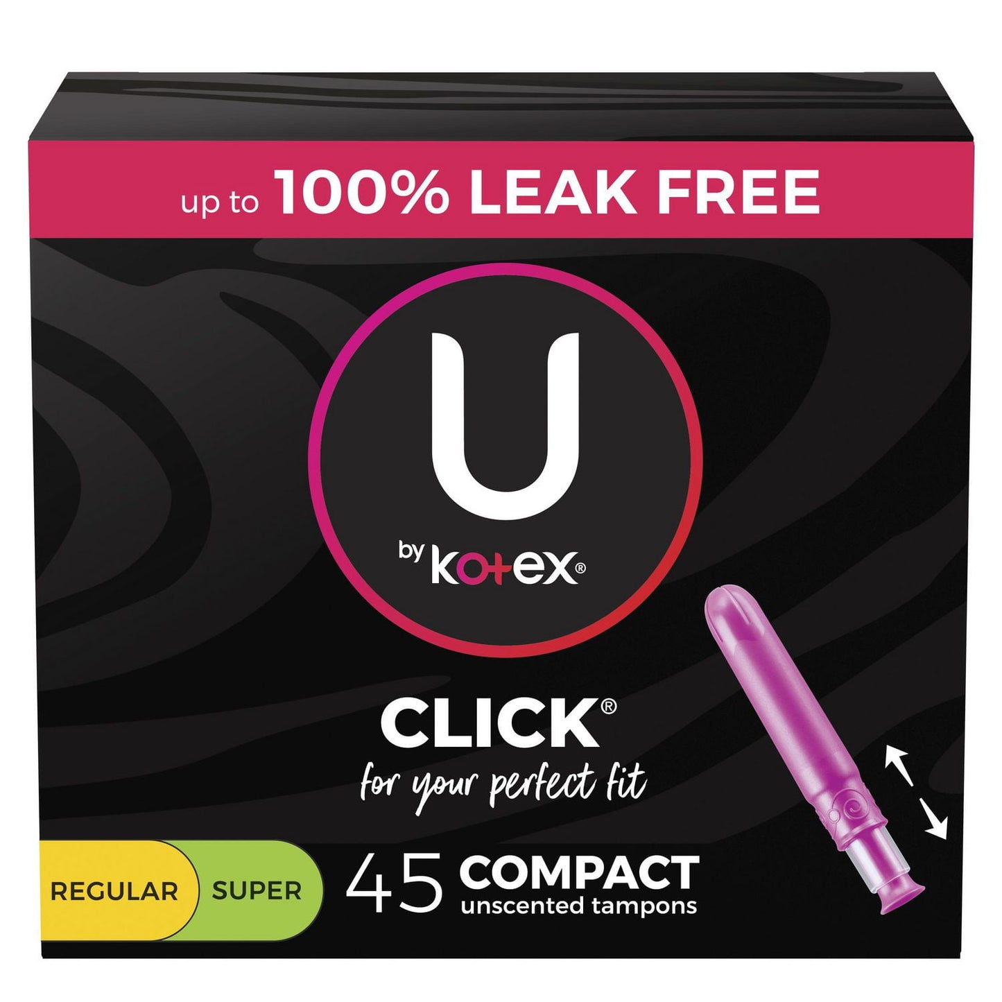 U by Kotex Click Compact Tampons