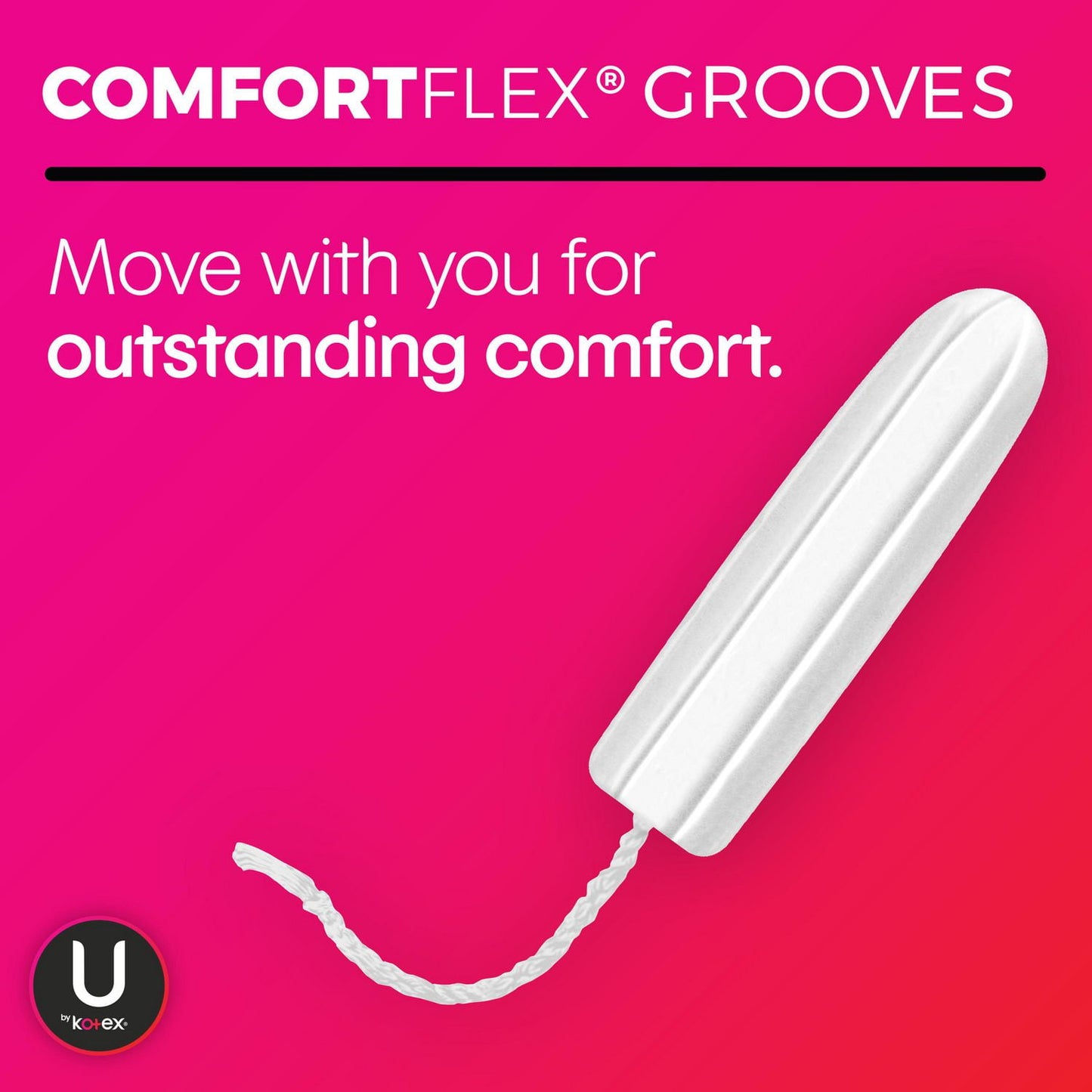 U by Kotex Click Compact Tampons