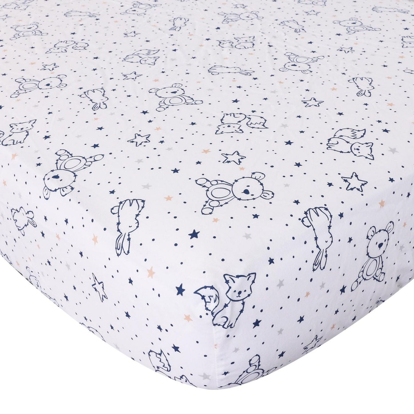 George Baby Fitted Cotton Sheet