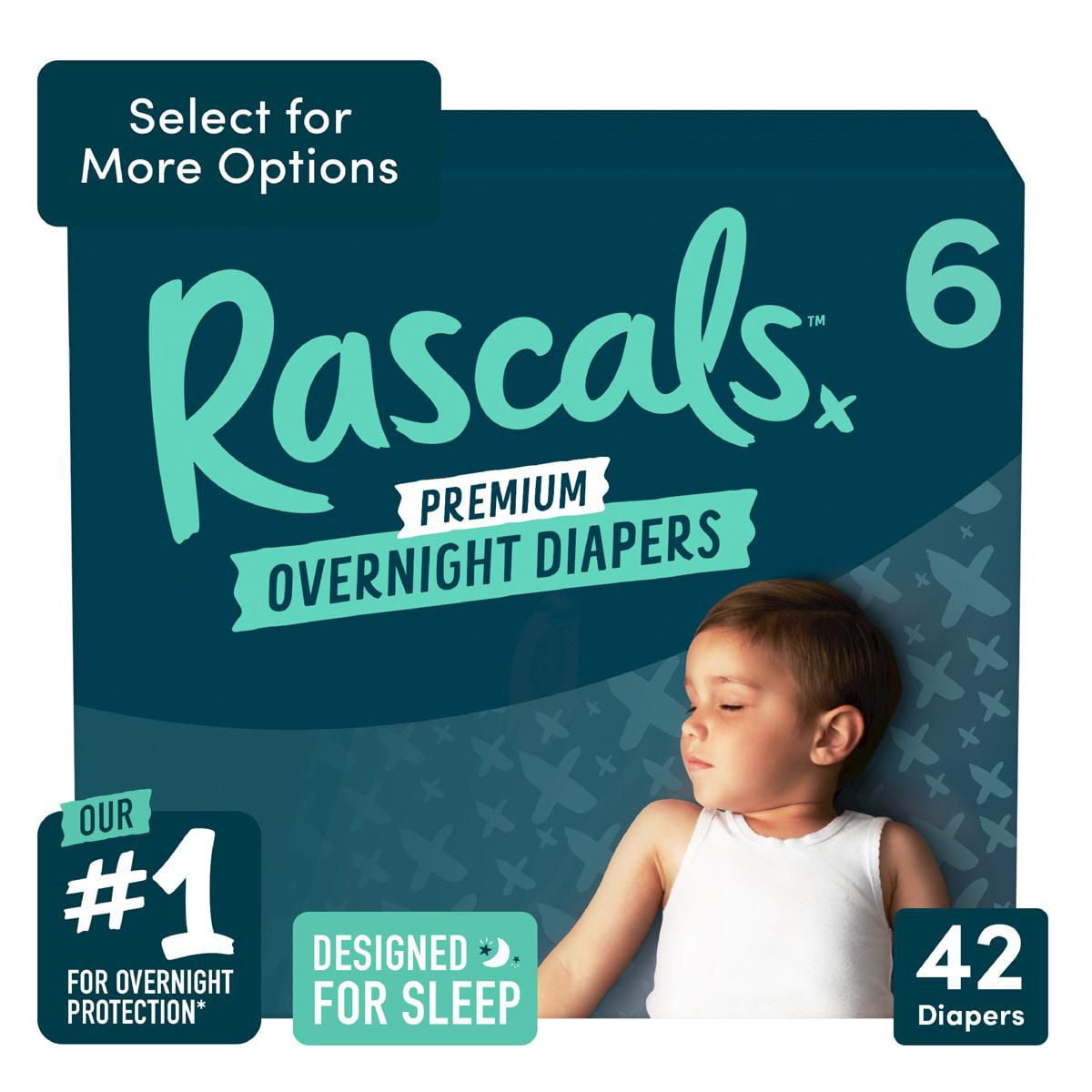 Rascals Premium Overnight Diapers